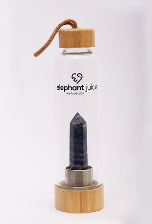 Lapis Lazuli Crystal Infused Water Bottle